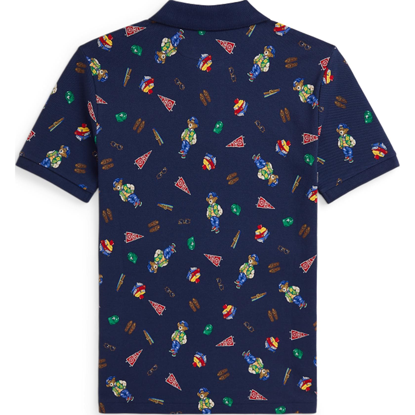 Футболка Polo Ralph Lauren T-рубашка SS24 синяя детская - изображение 2