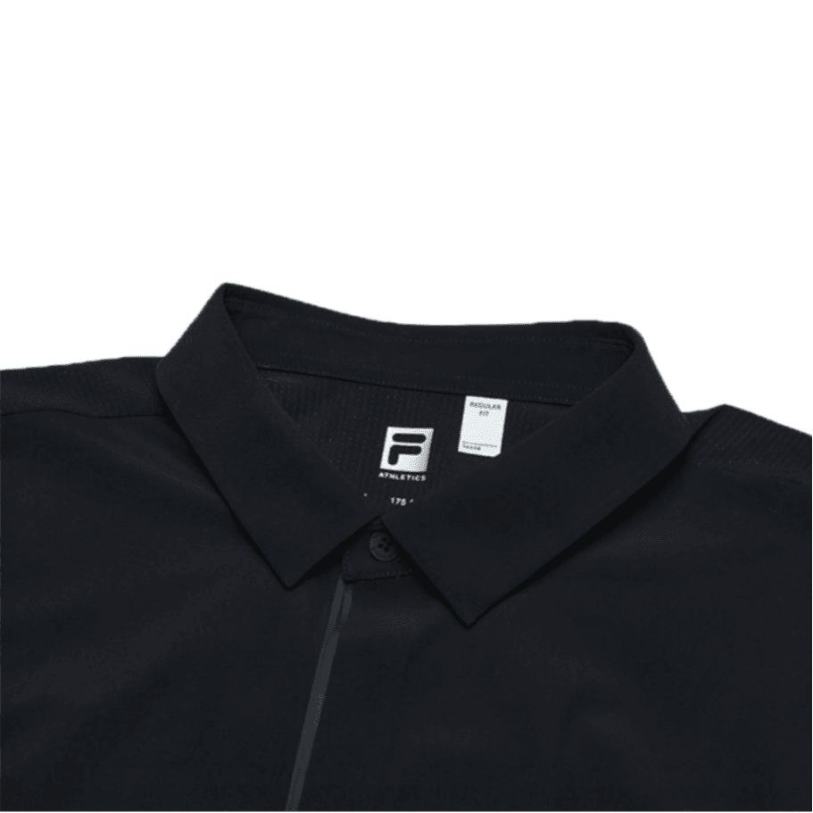 Поло FILA Tennis Polo Shirt Black - изображение 3