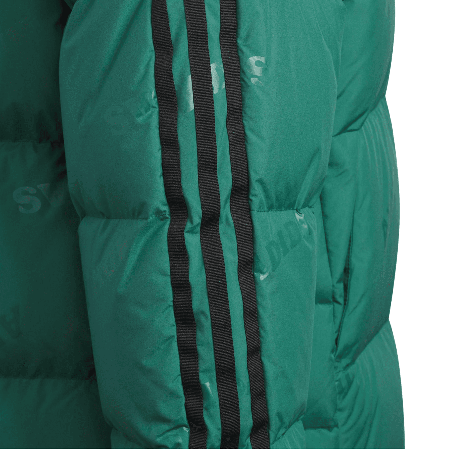 Adidas ALLOVER PRINT DOWN Куртка для подростков Лесной зеленый - изображение 4