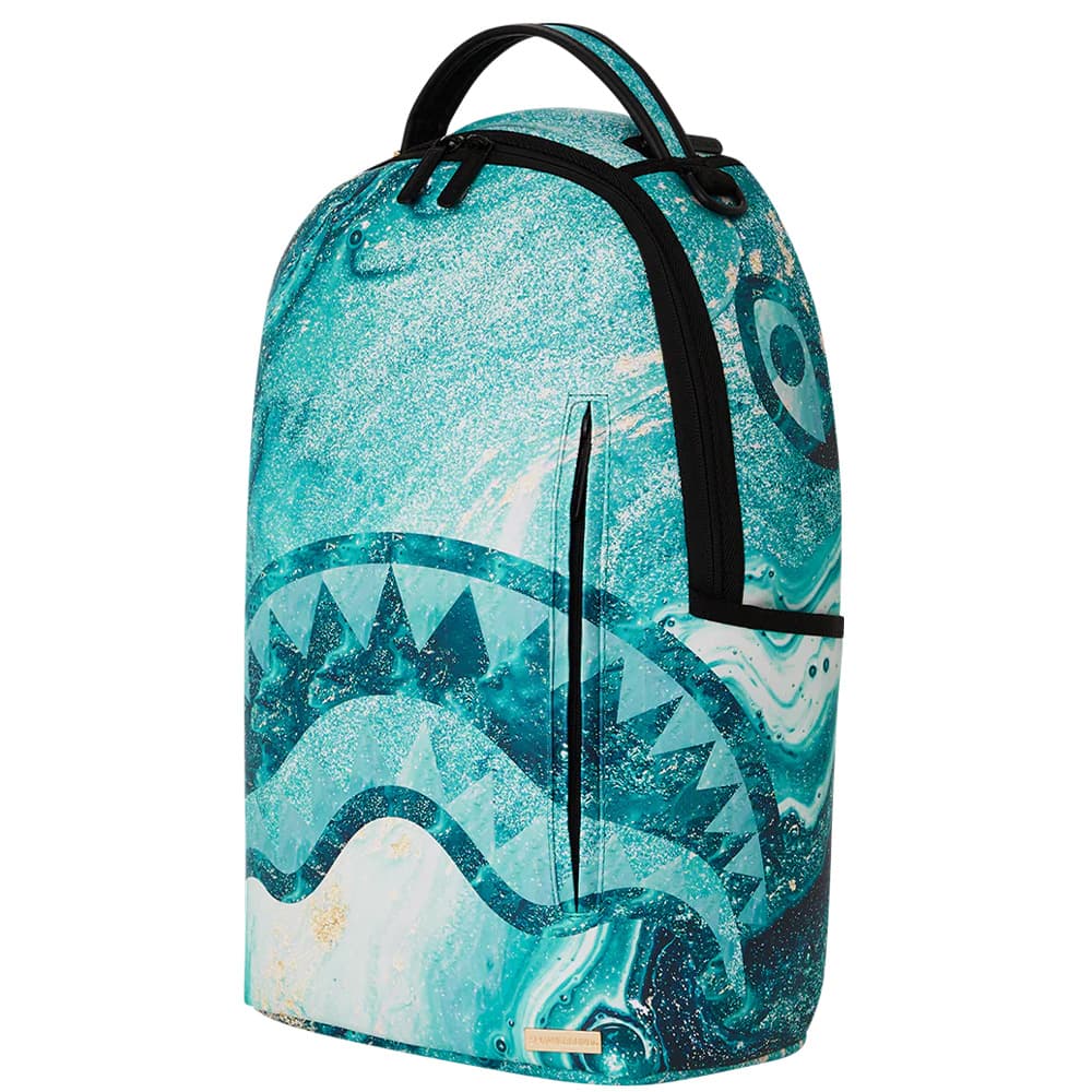 Рюкзак SPRAYGROUND ПВХ Рюкзак Стандартный (Стандартный) Унисекс Светлый Аква Синий - изображение 4