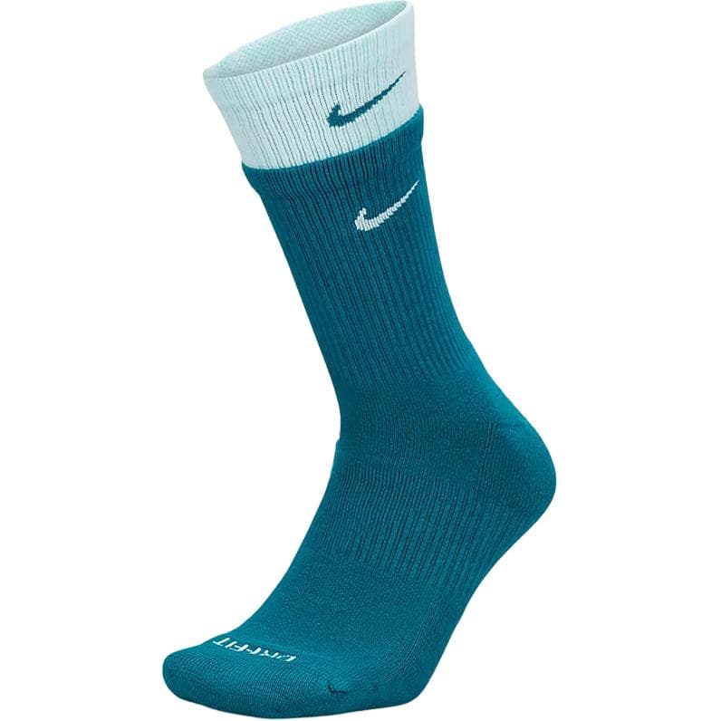 Носки Носки Nike Crew Унисекс 1 упаковка Жеода Водяная Утка Бирюзовый - изображение 1