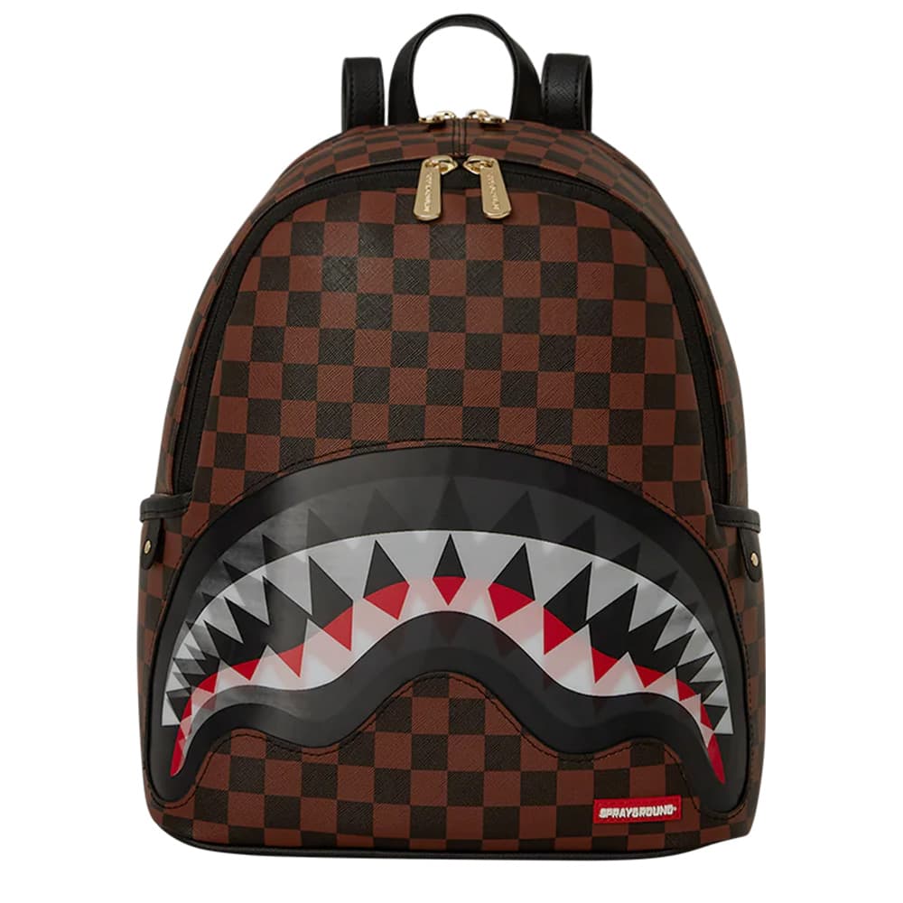 Рюкзак SPRAYGROUND PVC Рюкзак Средний Унисекс Коричневый - изображение 1