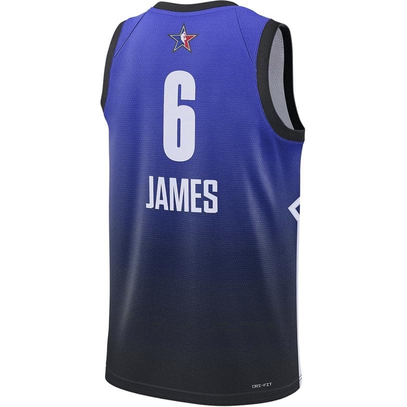 Баскетбольная майка Jordan All-Star Weekend Jersey Blue - изображение 2