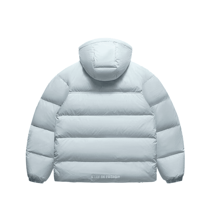 Зимняя куртка FILA FUSION Life Пуховик Унисекс Xiangfei Серый - изображение 2