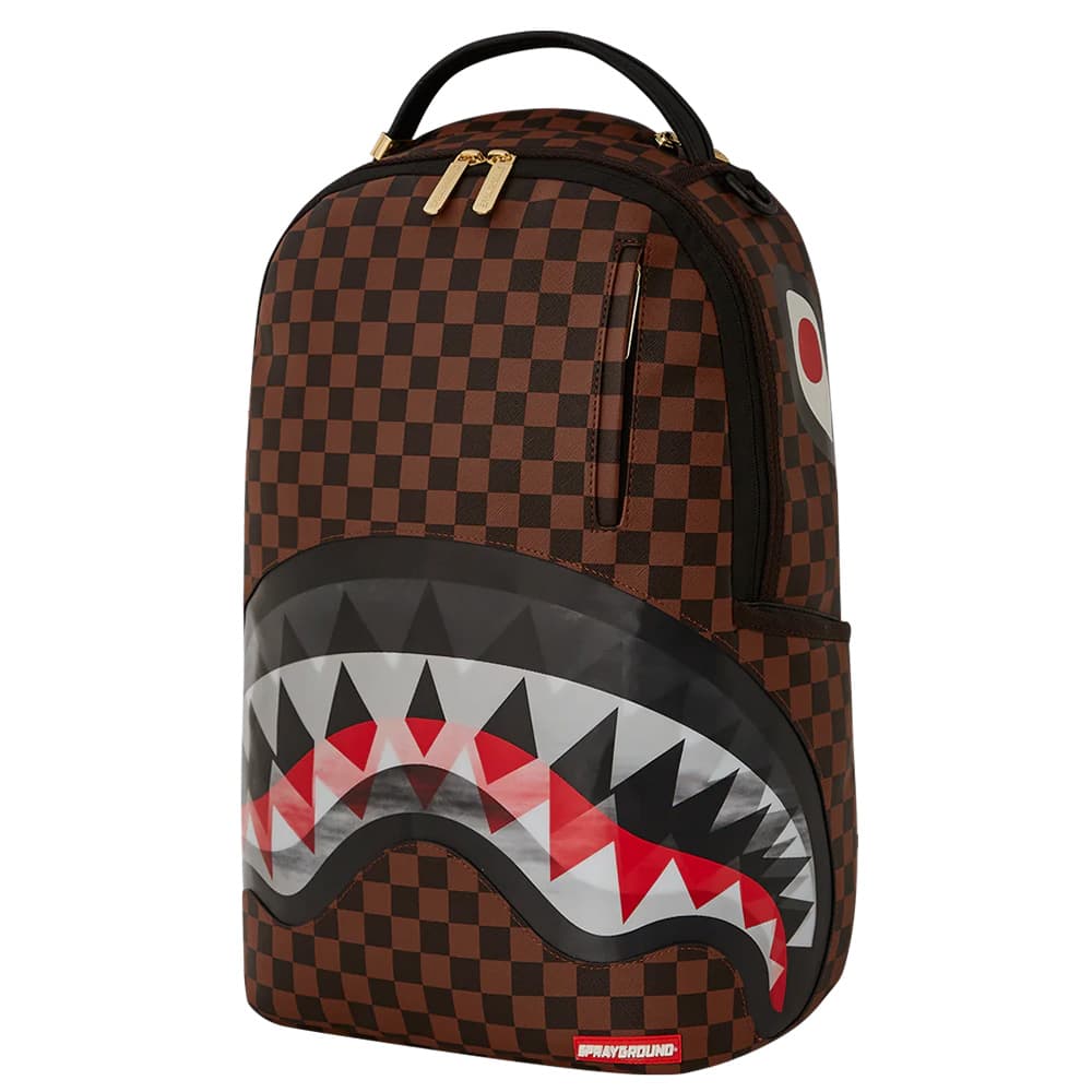 Рюкзак SPRAYGROUND ПВХ Рюкзак Унисекс Коричневый - изображение 4