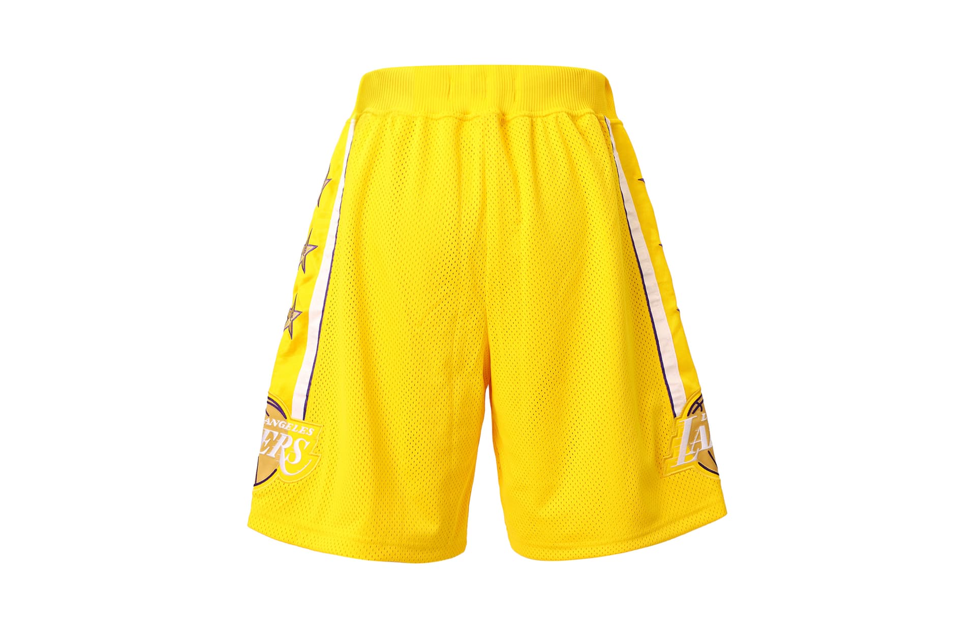 Баскетбольные шорты Nike NBA Lakers Fan Shorts Yellow - изображение 3