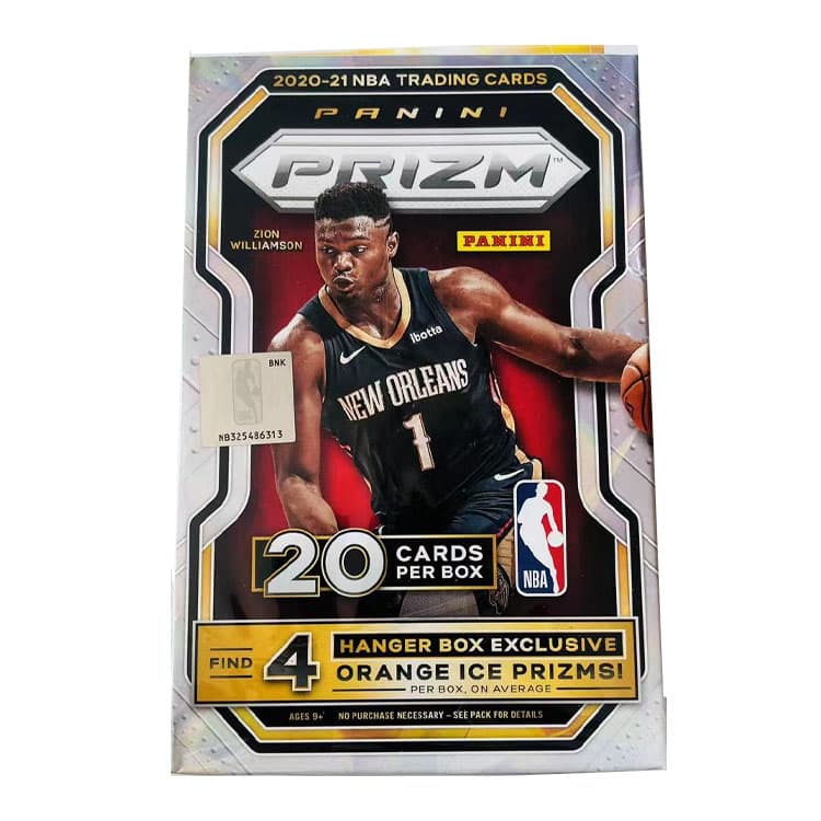 Коллекционные карточки PANINI 2020 2021 20 21 PRIZM Подвесной Подарочный набор Спортивные карты Целая коробка - изображение 1