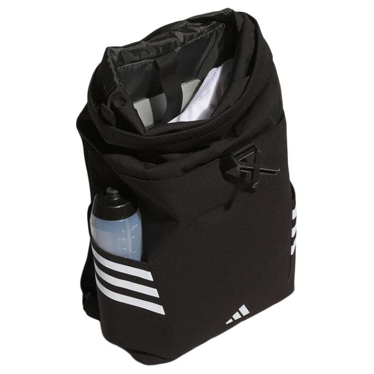 Рюкзак Adidas Полиэстеровый Рюкзак Средний Мужской Черный - изображение 5