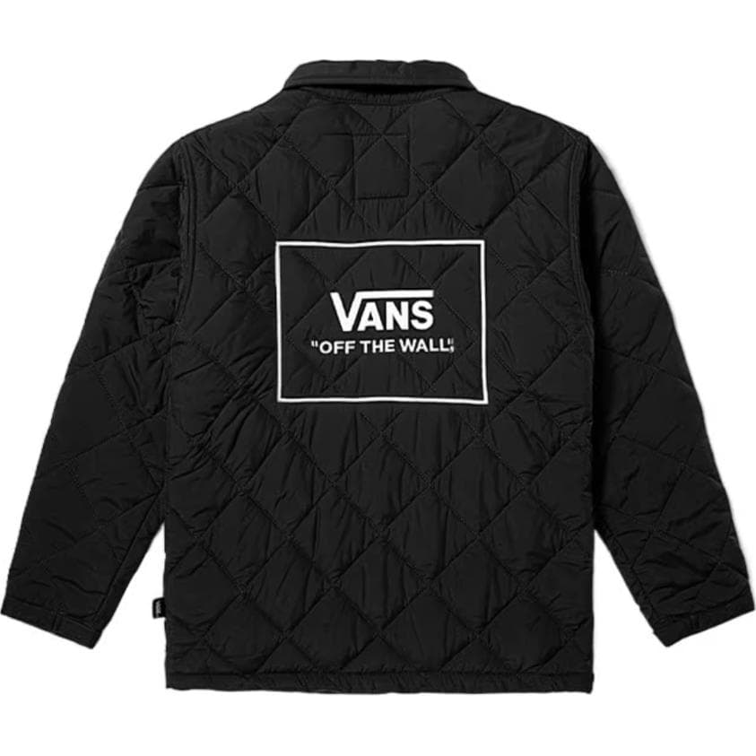 Vans Куртки и Пальто Черные Подростки - изображение 2