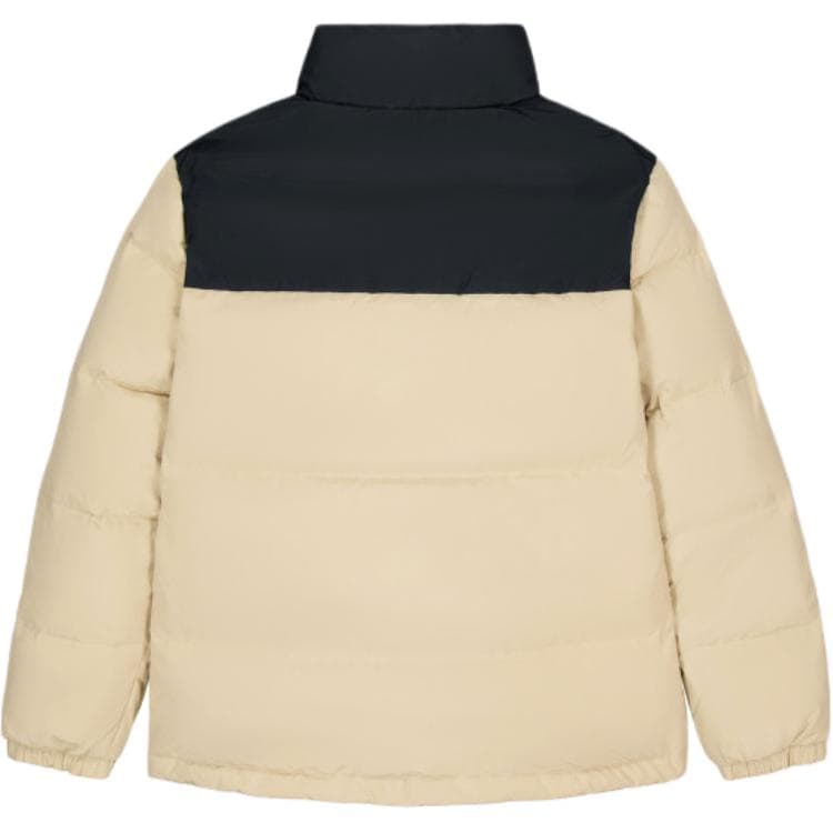Зимняя куртка New Balance Warm Down Куртка Мужская Абрикосовая Черная - изображение 2