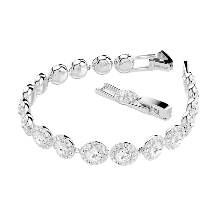 Браслет Swarovski Una Angelic Rhodium-Plated Браслеты Женские Белые - изображение 3