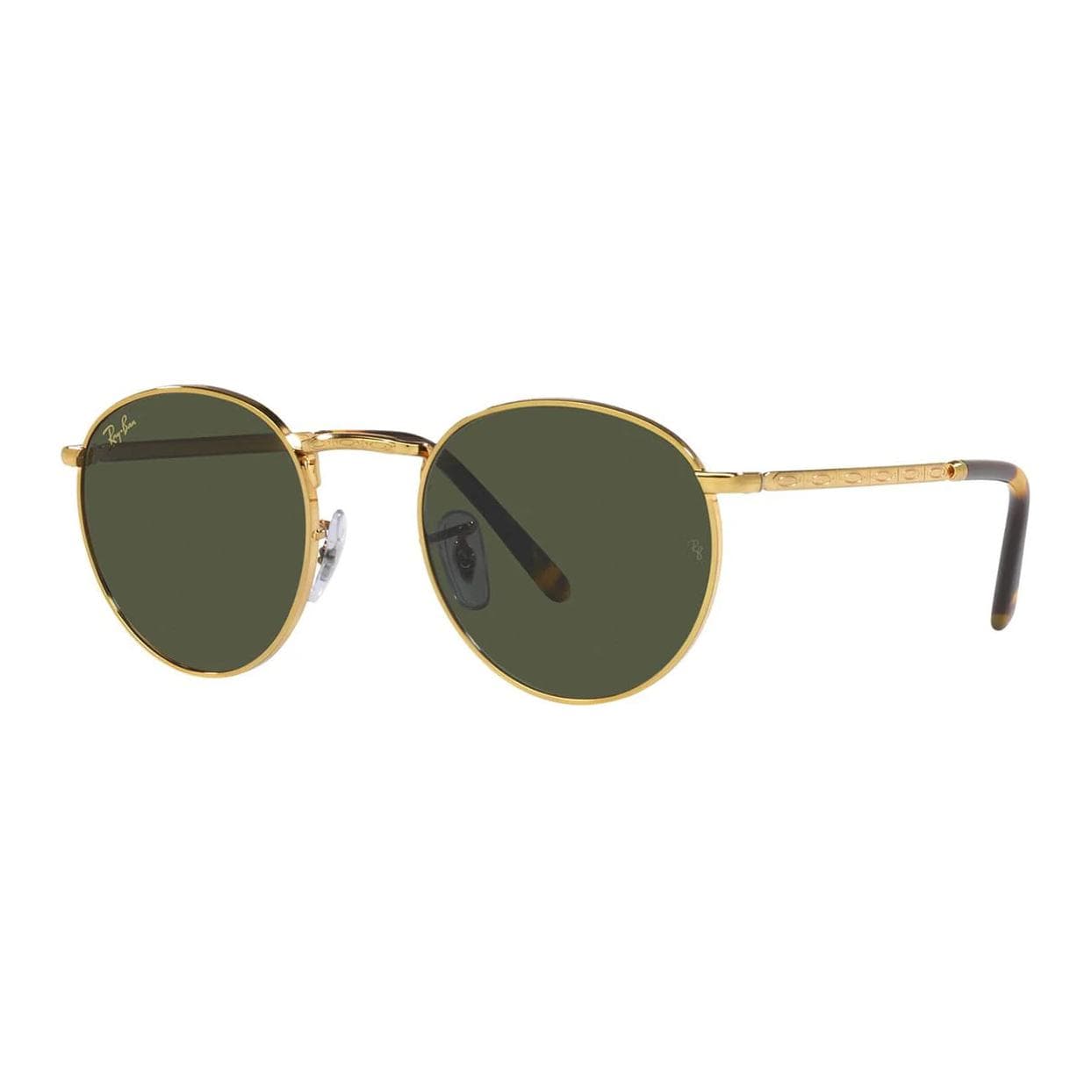 Солнцезащитные очки RayBan Металлические Круглые Солнцезащитные Очки Унисекс Золото - изображение 1