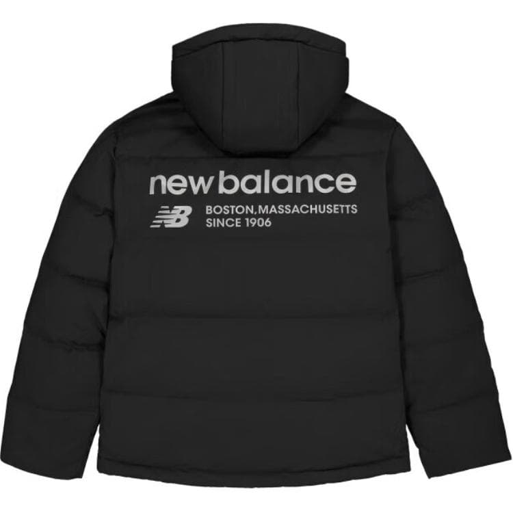 Зимняя куртка New Balance Повседневный пуховик Мужской Черный - изображение 2