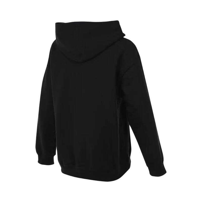 Худи Jordan AS W J BRKLN FLC FT PO Однотонный Модный Спортивный Толстовка Женский Черный - изображение 2
