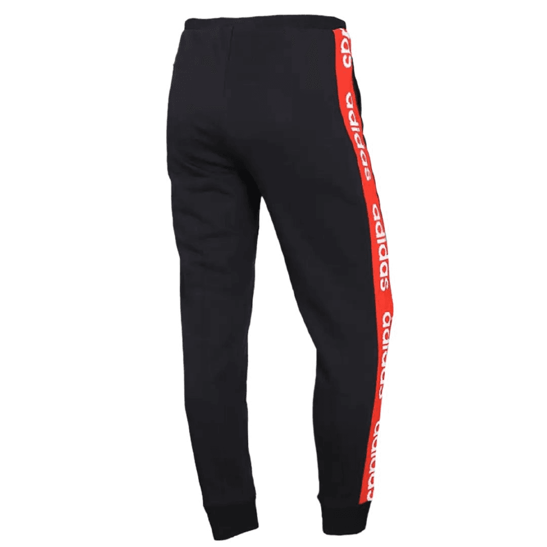 Штаны Adidas Neo Вязаные Спортивные Брюки Женские Черные - изображение 2