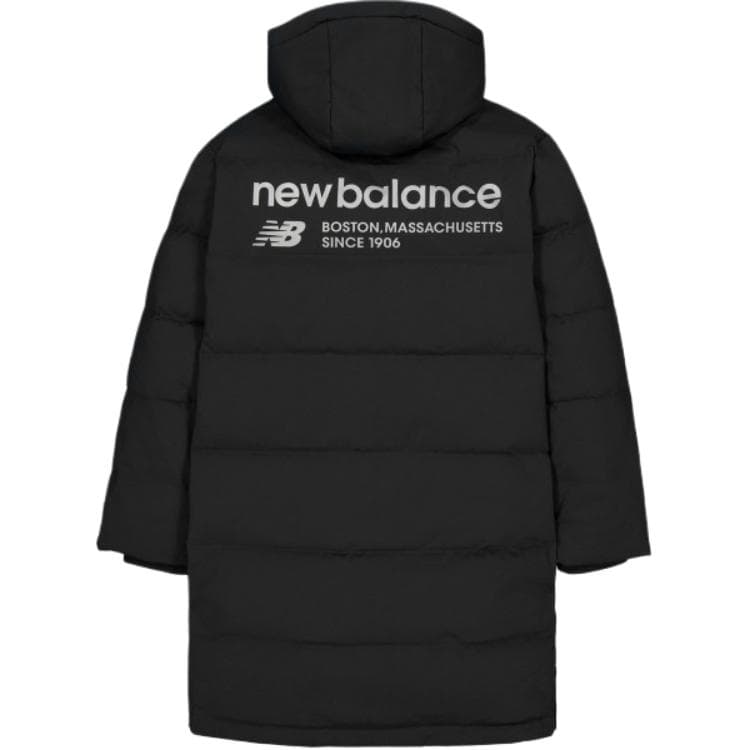Зимняя куртка New Balance Мужской пуховик черного цвета - изображение 2