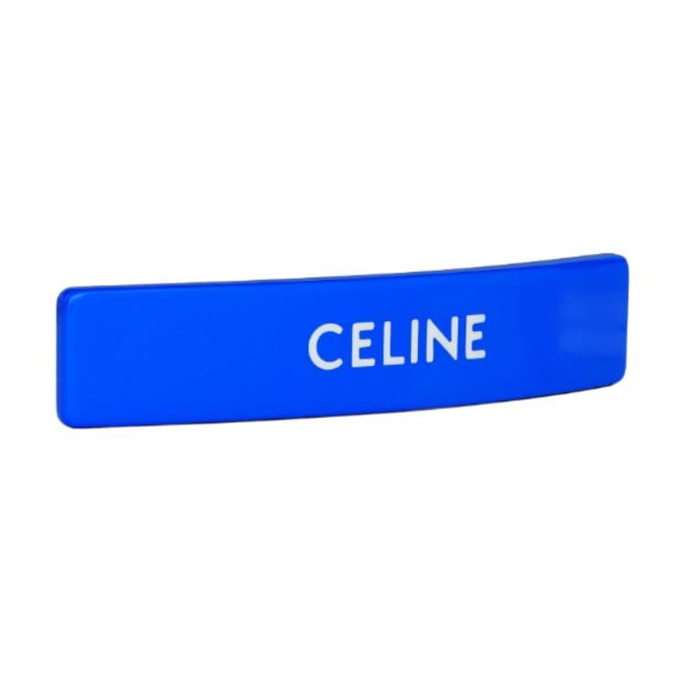 Заколка CELINE Заколки для волос из ацетатного волокна женские синие - изображение 2