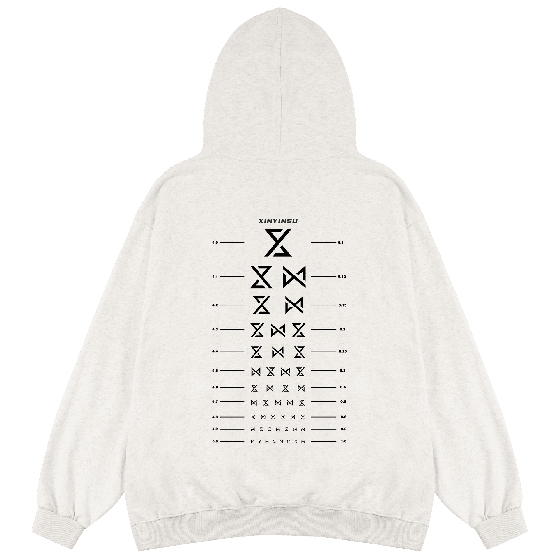 Худи XINYINSU 24FW Толстовка Унисекс - изображение 2