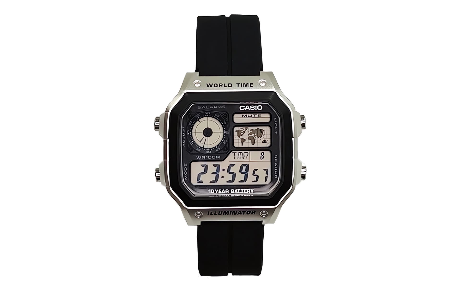 Часы CASIOYOUTH 10 AE-1200WH-1C - изображение 1