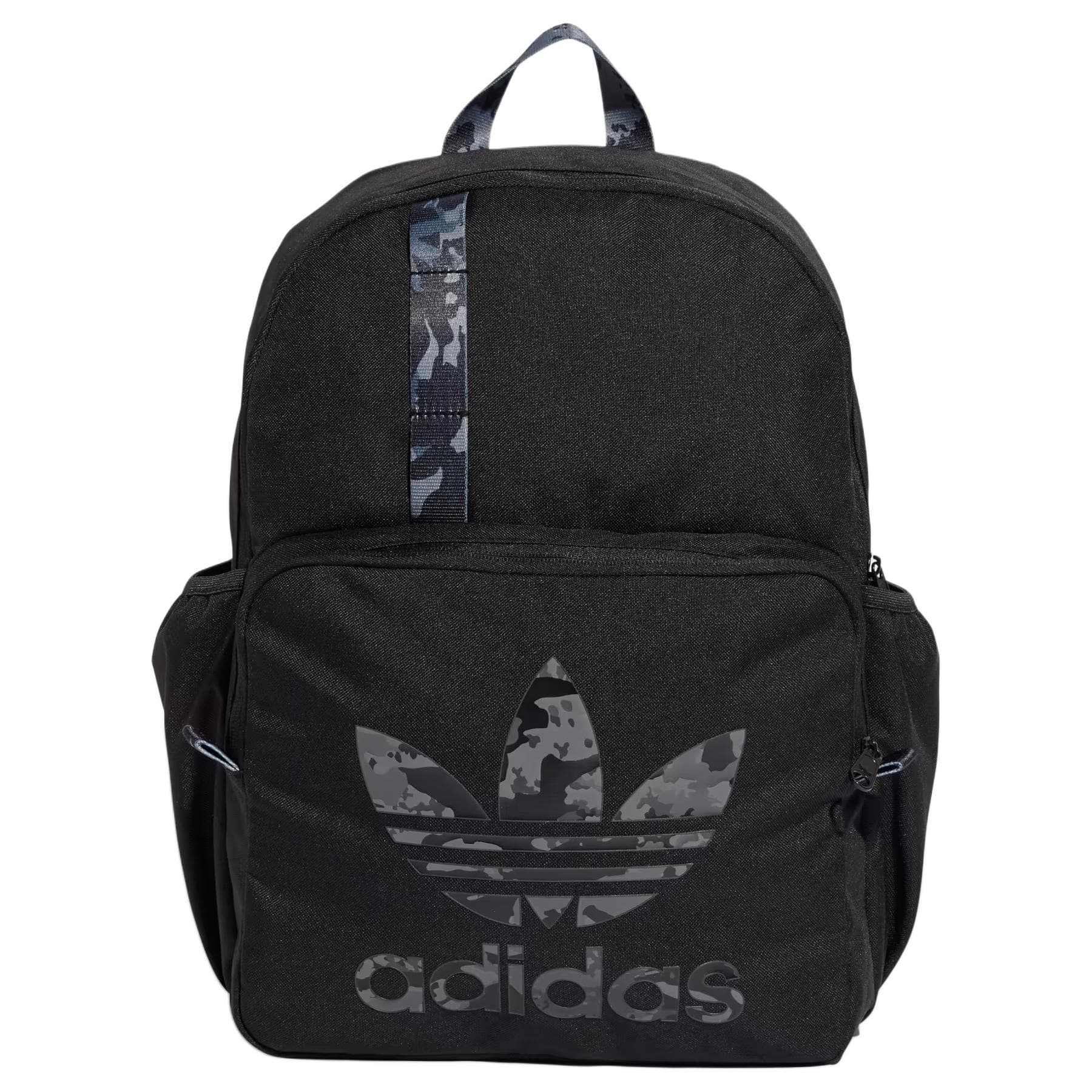 Рюкзак Adidas Originals Трилистник Переработанный Полиэстер Рюкзак Стандартный (Standard) Унисекс Черный и Многоцветный - изображение 1