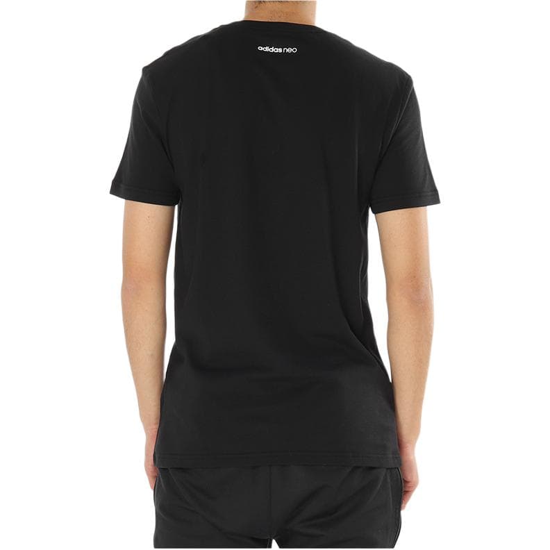 Футболка Adidas Neo Y Fav WRLDCP T Рубашка Мужская Черная - изображение 2