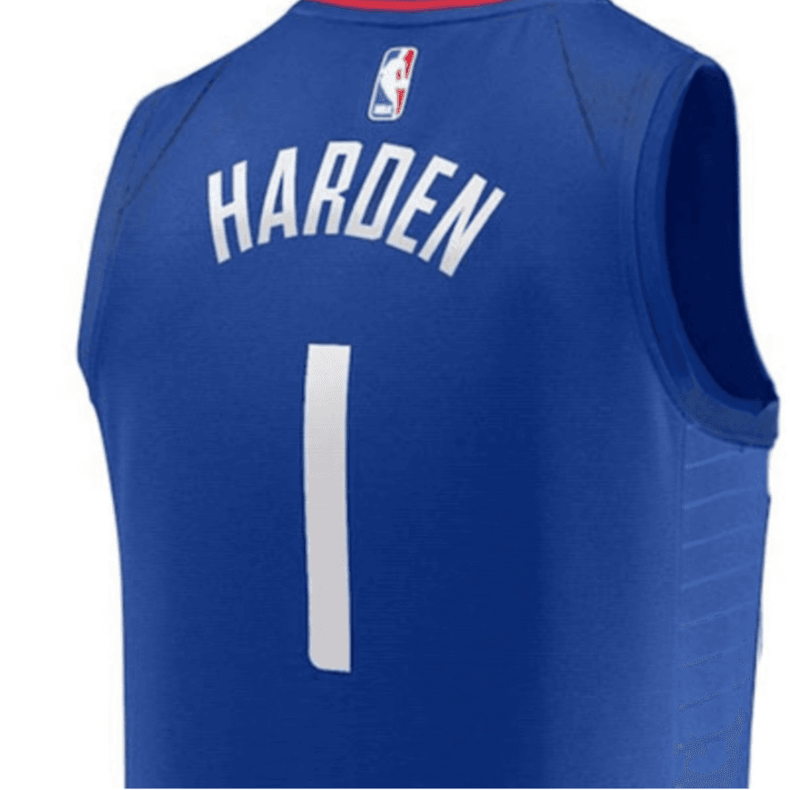 Баскетбольная майка Nike SW Fan Edition Clippers Blue - изображение 4