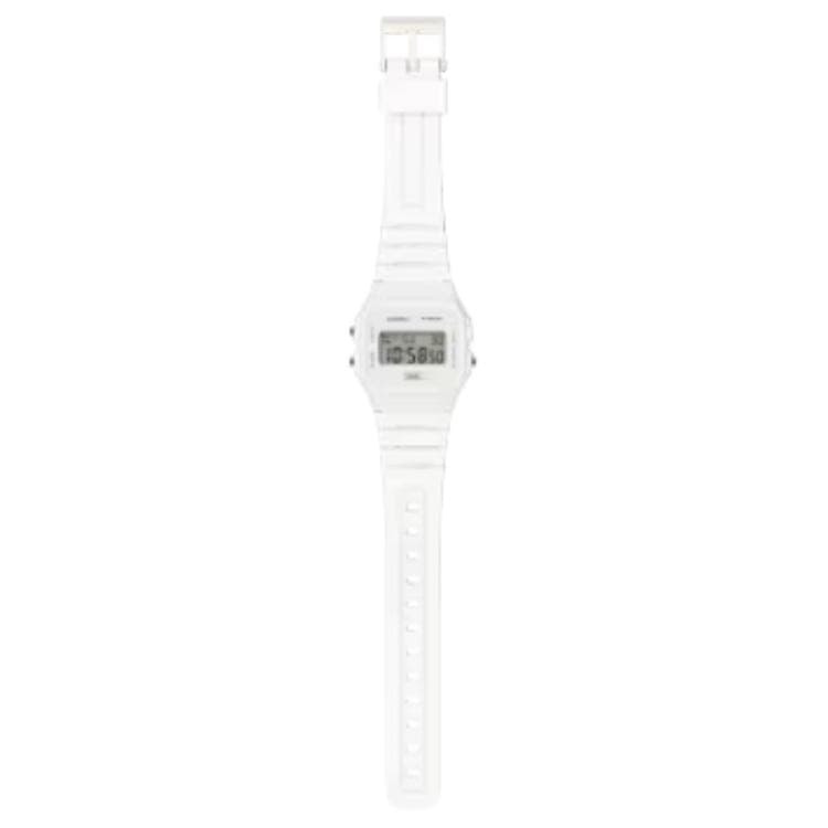 Часы CASIO ПЛА (POP) Маленький блок Кварцевый механизм Смола Шнуровка Часы Унисекс Серый циферблат - изображение 2