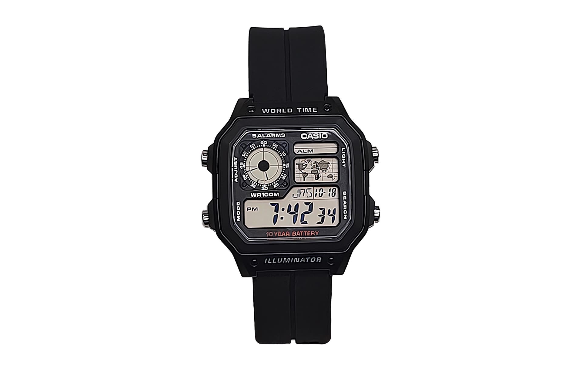 Часы Casio AE-1200WH-1A - изображение 1