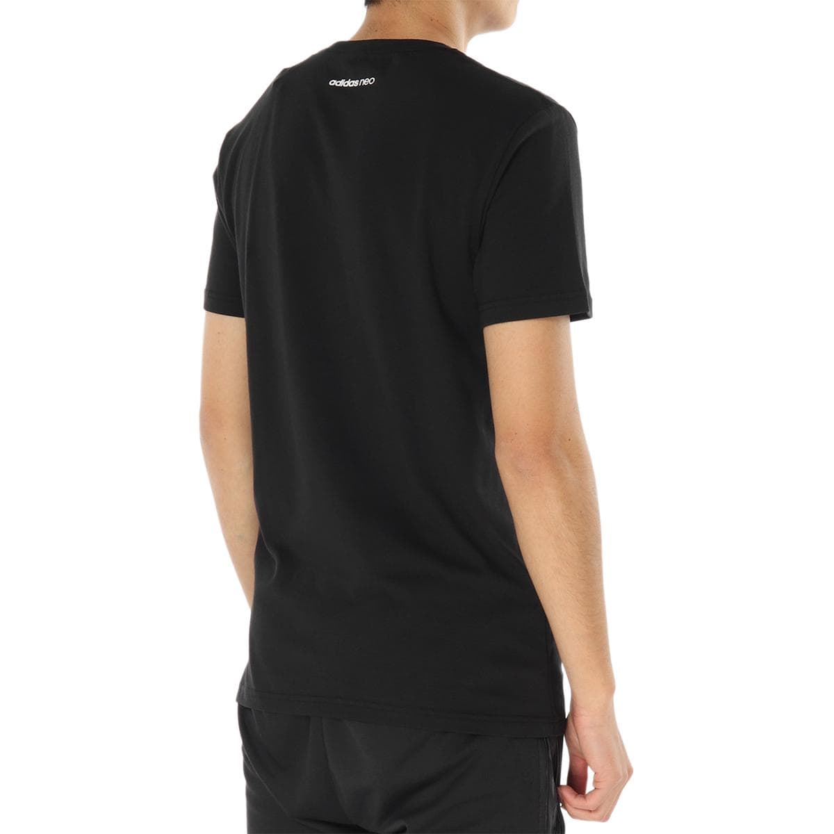 Футболка Adidas Neo Y Fav WRLDCP T Рубашка Мужская Черная - изображение 4