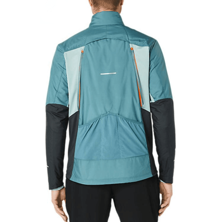 Куртка Asics Куртки и Пальто Мужские Синий Зеленый - изображение 3