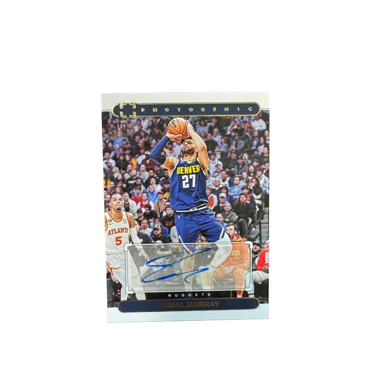 Коллекционные карточки PANINI Jamal Murray 2022 23 PhotoGenic Nuggets Подписанная спортивная карта 1 шт - изображение 1