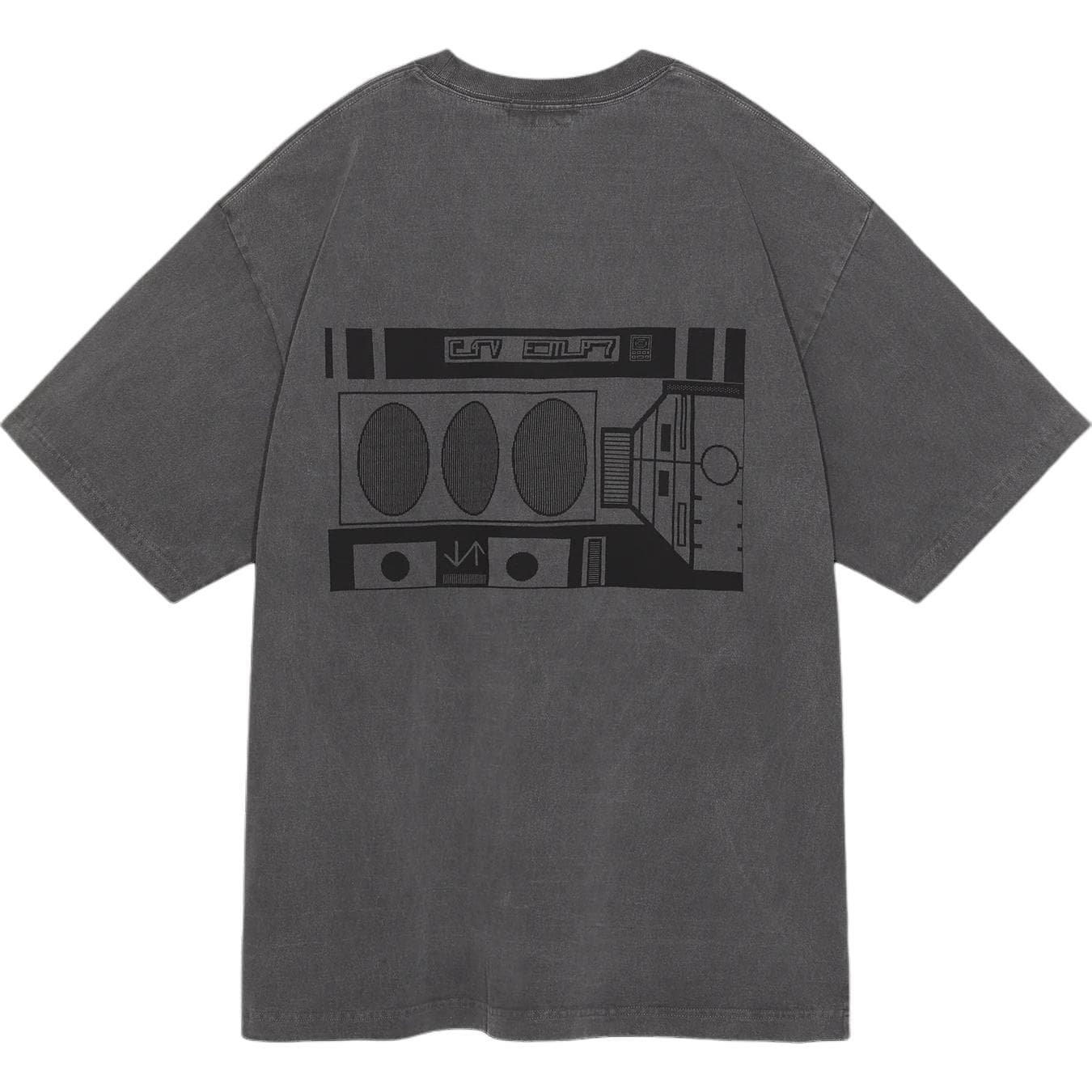 Футболка Cav Empt FW24 T Рубашка Унисекс Темно-Серый - изображение 2