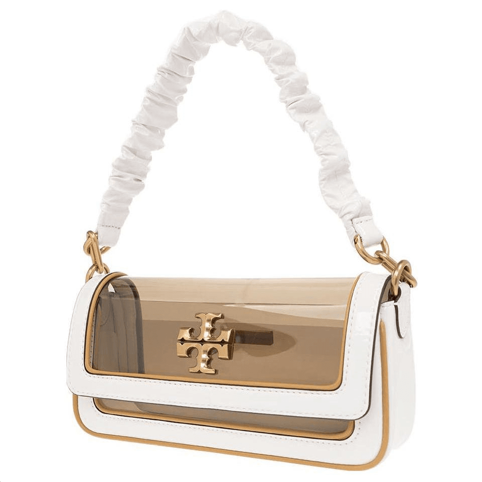 Мини-сумка Tory Burch Kira (Красный) Термопласт ПУ (Полиуретан) Полиуретан с кожаными вставками - изображение 2