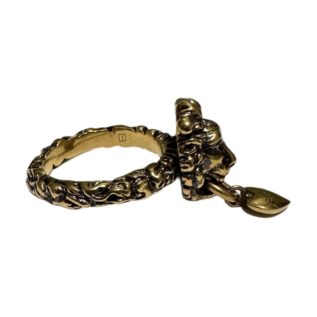 Кольцо Gucci Lion Head Ring - изображение 3