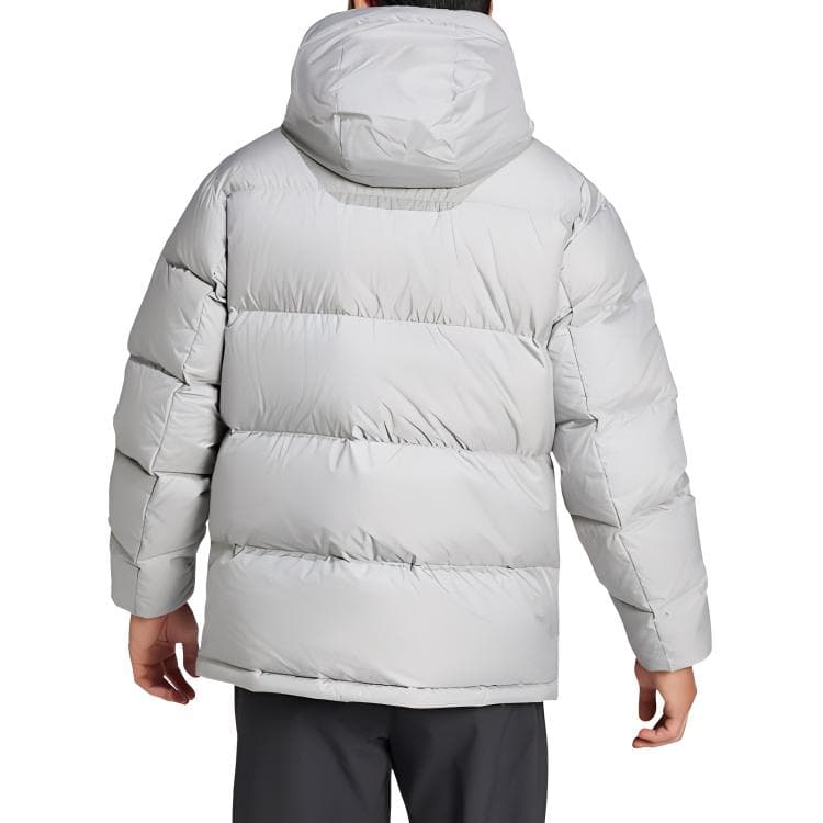 Зимняя куртка Adidas AW24 Пуховик Мужской Pure Качество Серый - изображение 4