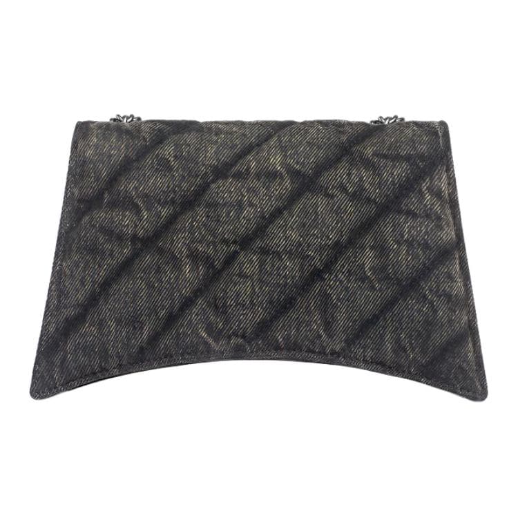 Сумка через плечо Balenciaga Crush Black - изображение 5