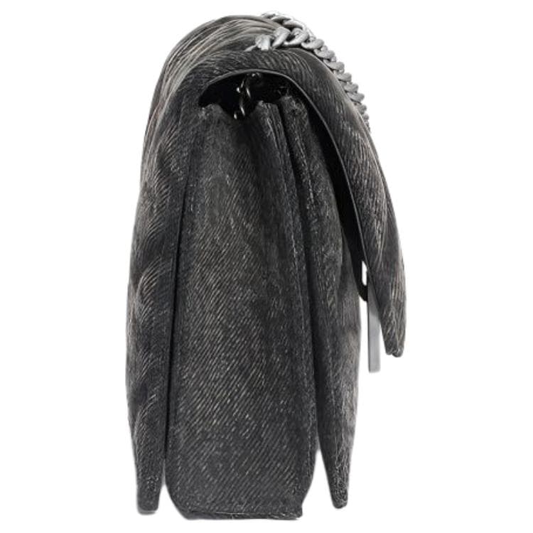 Сумка через плечо Balenciaga Crush Black - изображение 4