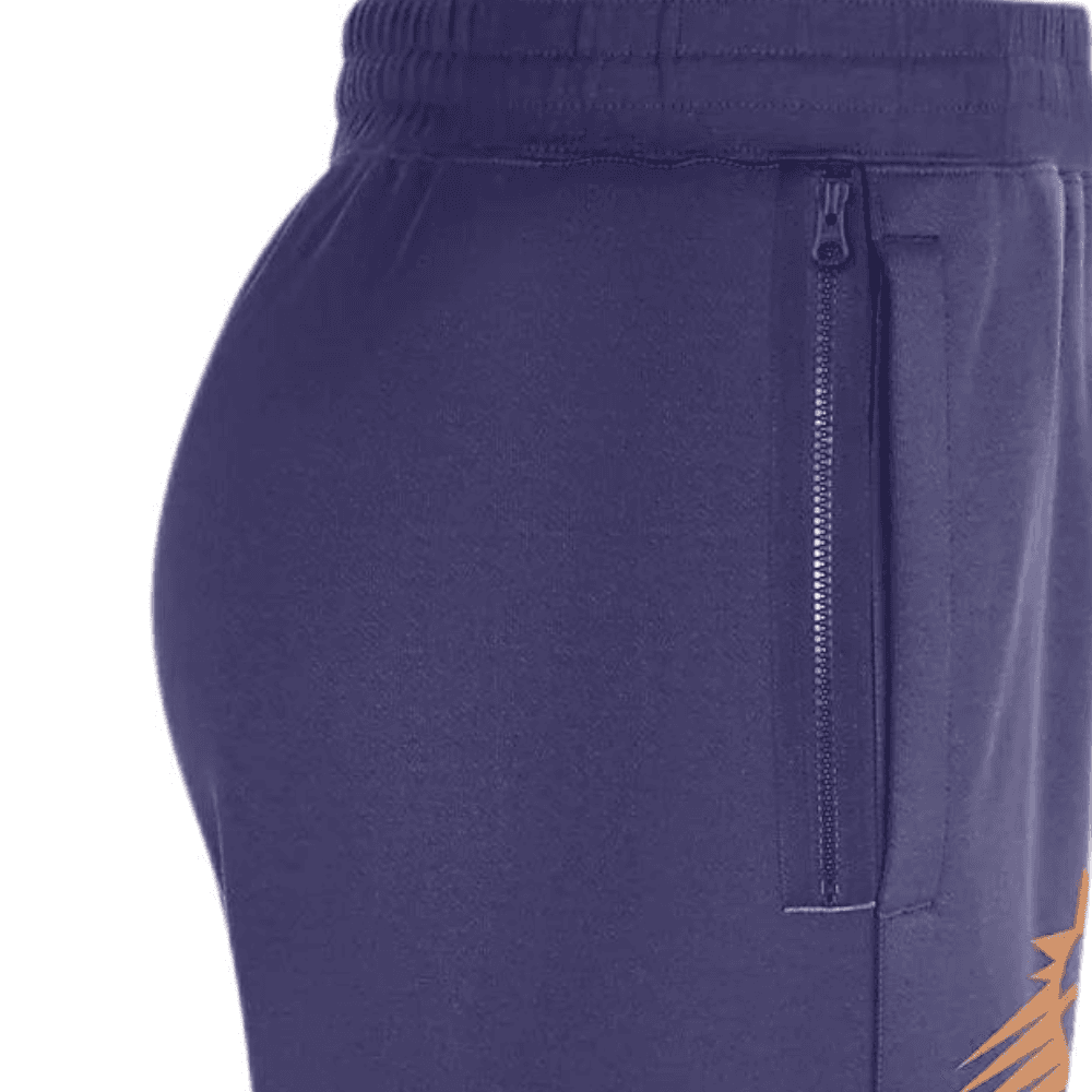 Штаны Nike Фиолетовые Мужские Вязаные Тренировочные Штаны - изображение 4