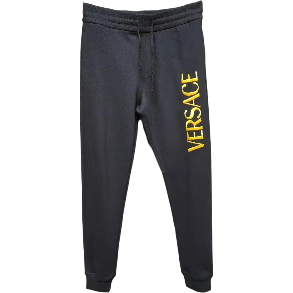 Штаны VERSACE Спортивные трикотажные брюки Мужские Черные - изображение 3