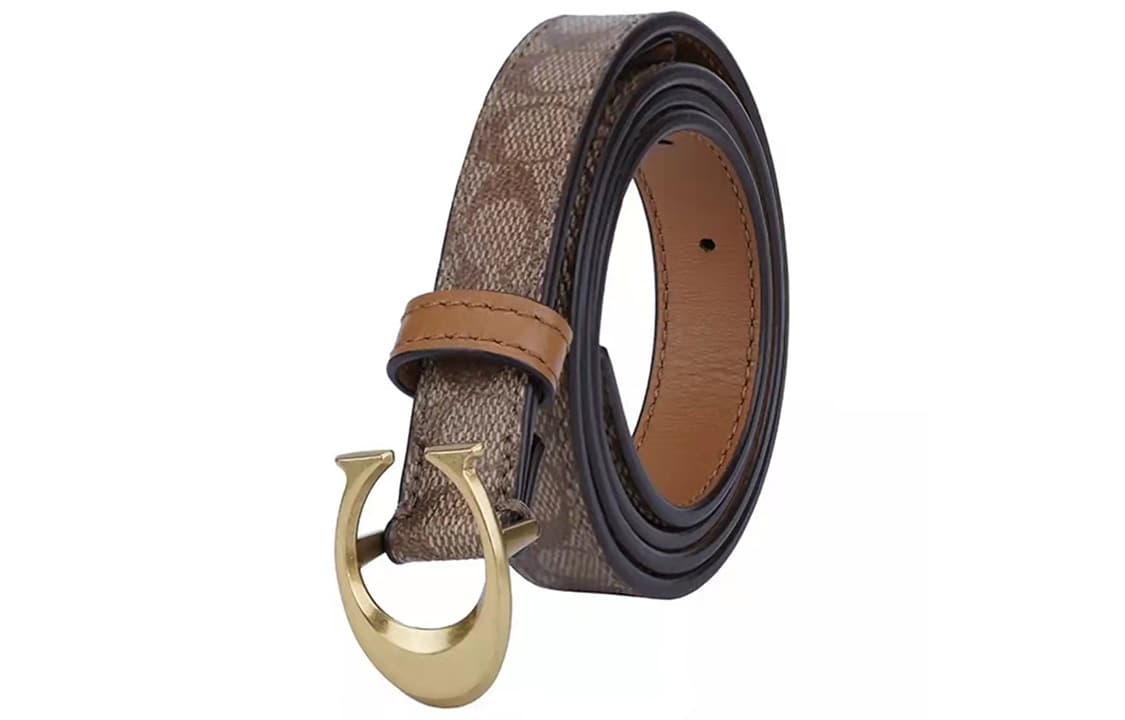Ремень COACH Belt Brown - изображение 3