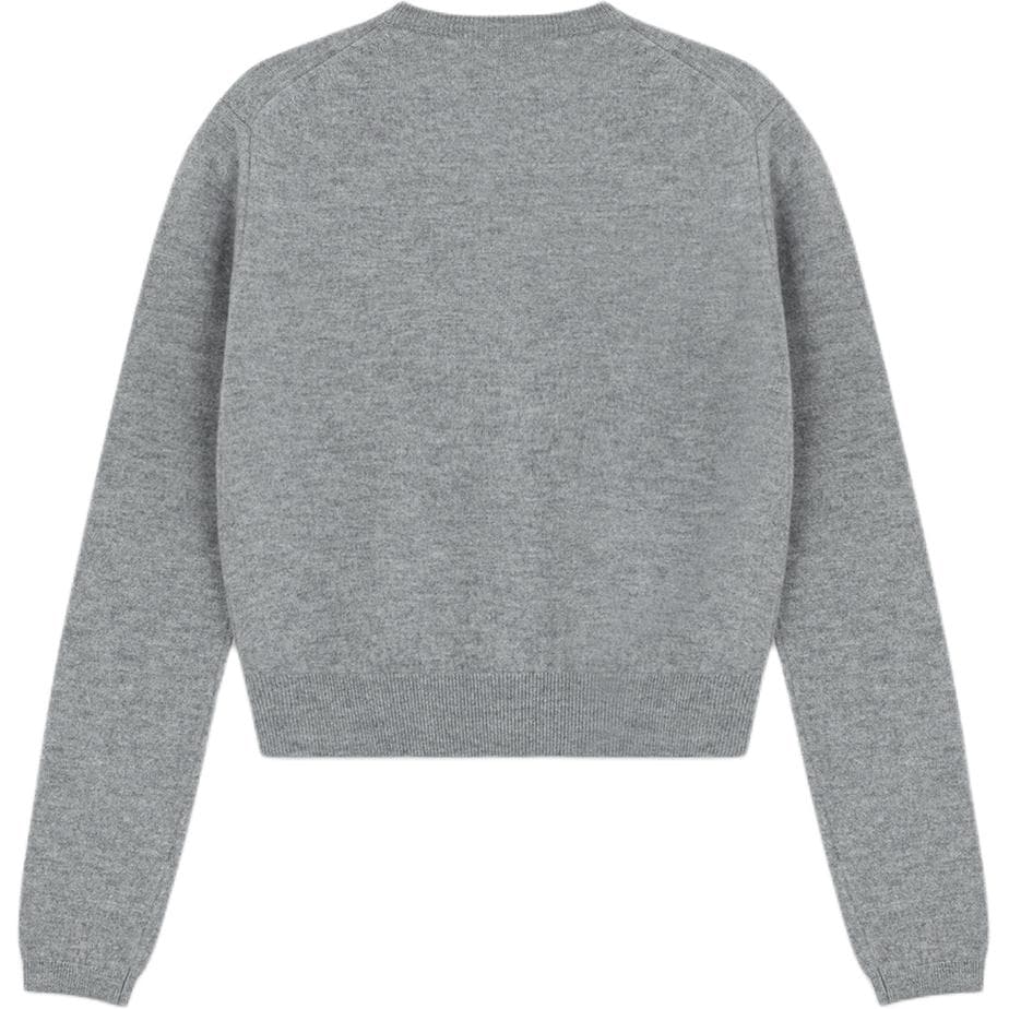 Кардиган WE11DONE FW24 Свитер Женский Серый - изображение 2