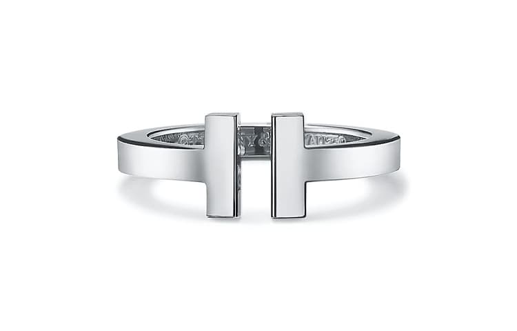 Кольцо Tiffany & Co. T Series 18K White Gold Ring - изображение 2