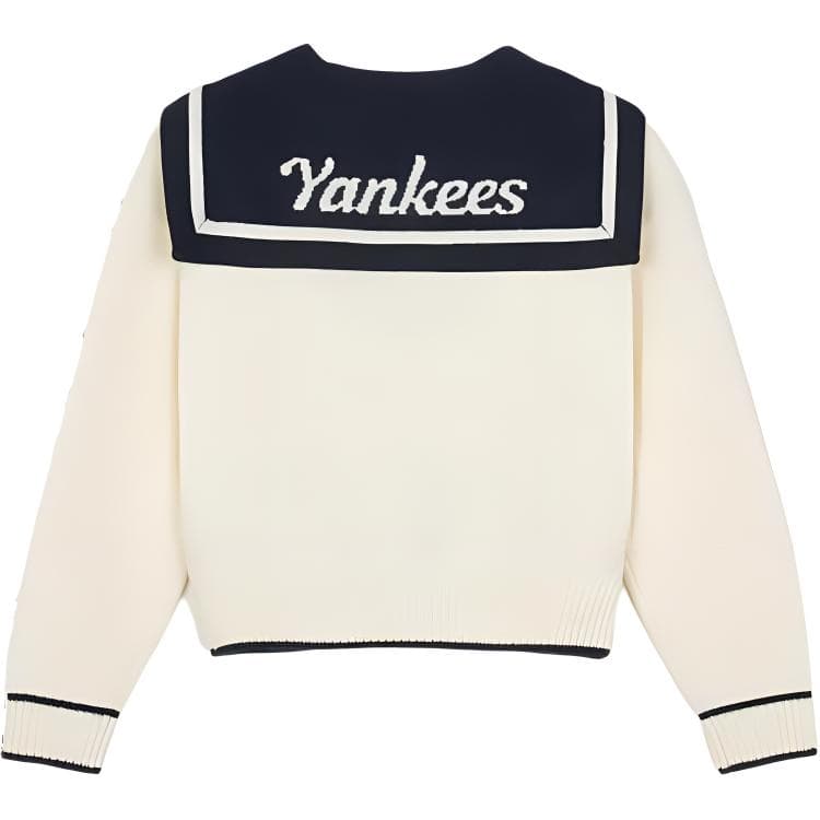 Кофта mlb Свитшот VARSITY Кремы Детский - изображение 2