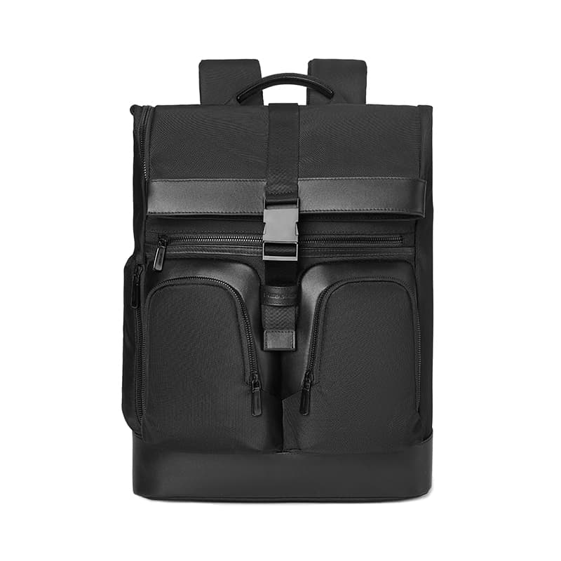 PIERRE CARDIN Синтетическая кожа рюкзак для ноутбука дорожный рюкзак большой унисекс черный - изображение 1