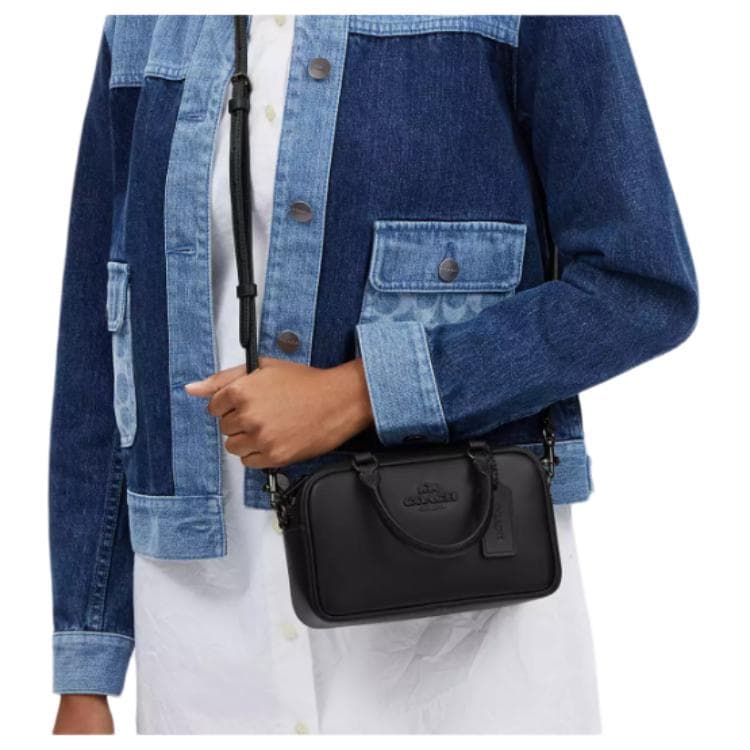 Сумка COACH Satchel 19 Black - изображение 5
