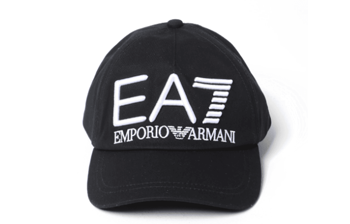 Кепка EMPORIO ARMANI Логотип Бренда Бейсболки Женские Черные - изображение 2