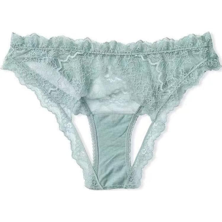 Трусы Victoria's Secret Женское нижнее белье 1 упаковка шалфейно-зеленый - изображение 1