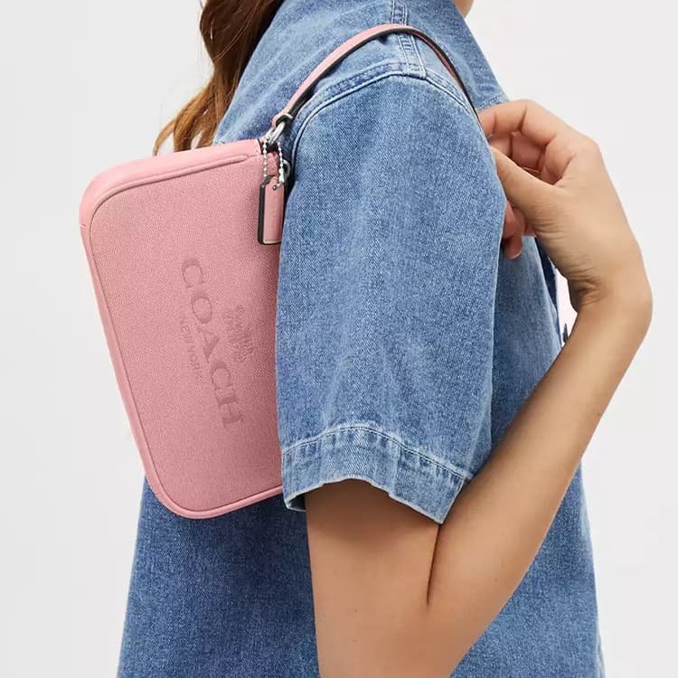 Сумка COACH Nolita 19 Silver Blush - изображение 4