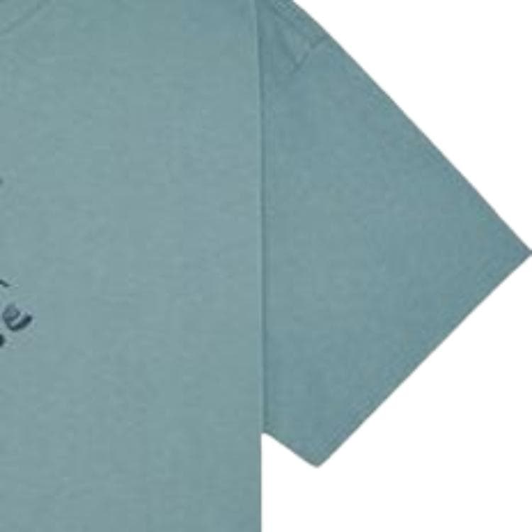 Футболка Converse FLOWER FRIENDS Print Round Neck Short Sleeve T-Shirt Мужской Павлиний синий - изображение 3