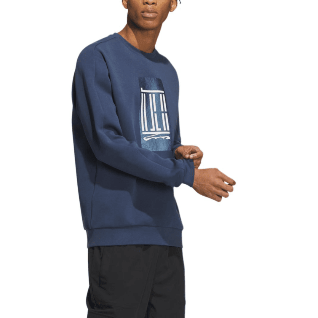Кофта adidas Wuji Logo Crew Sweatshirt - изображение 3
